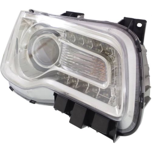 CHRYSLER 300 HEAD LAMP ASSY RIGHT (Passenger Side) (HALOGEN)(CHROME) OEM# 68196276AD 2015-2017 PL# CH2503268