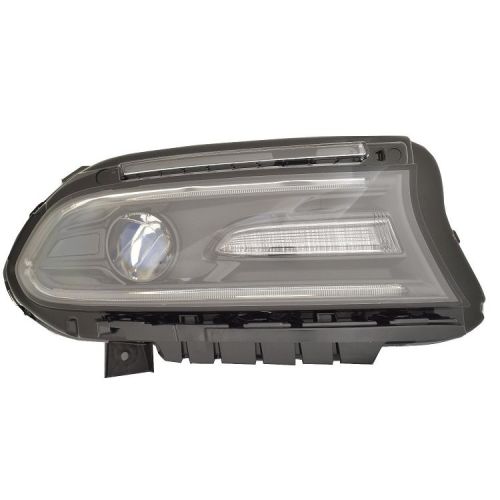 DODGE CHARGER HEAD LAMP ASSY RIGHT (Passenger Side) (HALOGEN)(WO/LEGO) **CAPA** OEM# 68541680AA 2018-2021 PL# CH2503337C