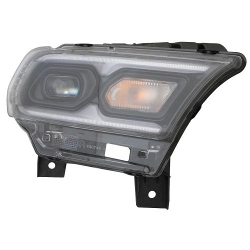 DODGE TRUCKS & VANS DURANGO HEAD LAMP ASSY RIGHT (Passenger Side) (W/TURN SIGNAL)(BLACK) OEM# 68433778AF 2021-2025 PL# CH2503344