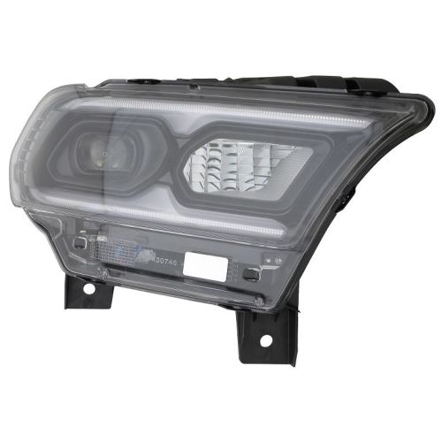 DODGE TRUCKS & VANS DURANGO HEAD LAMP ASSY RIGHT (Passenger Side) (FULL LED)(WO/LEVELING)(BLACK) **CAPA** OEM# 68433782AE 2021-2025 PL# CH2503345C