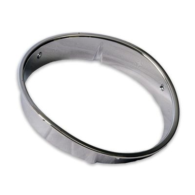 JEEP WRANGLER HEAD LAMP BEZEL CHROME RIGHT (Passenger Side) OEM# 55055046AB 1997-2006 PL# CH2513169