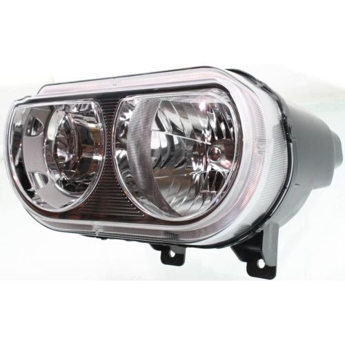 DODGE CHALLENGER HEAD LAMP ASSEMBLY LEFT (Driver Side) (HALOGEN) **CAPA** OEM# 5028777AA 2008-2014 PL# CH2518137C