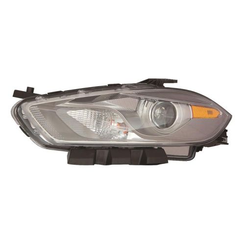 DODGE DART HEAD LAMP ASSY LEFT (Driver Side) (Driver Side) (HID)(CHROME BEZEL) **CAPA** OEM# 68292807AB 2013-2016 PL# CH2518144C