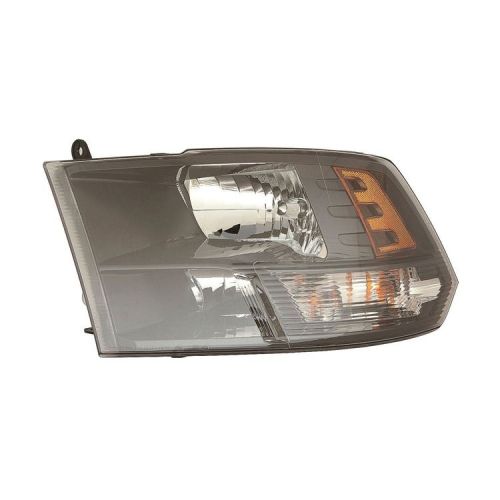 DODGE TRUCKS & VANS DODGE/PU (R1500)( CLASSIC) HEAD LAMP UNIT LEFT (Driver Side) (HALOGEN)(STD TYPE)(BLACK BEZEL) OEM# 68270497AE 2015-2022 PL# CH2518149