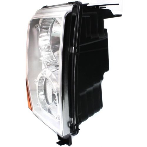 JEEP COMMANDER HEAD LAMP ASSEMBLY RIGHT (Passenger Side) (HALOGEN)W/SIGNAL LAMP OEM# 55396536AI 2006-2010 PL# CH2519117