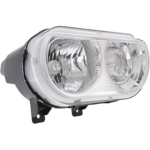 DODGE CHALLENGER HEAD LAMP ASSEMBLY RIGHT (Passenger Side) (HALOGEN) OEM# 5028776AA 2008-2014 PL# CH2519137