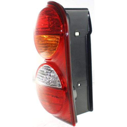 JEEPVEHICLE LIBERTY  TAIL LAMP UNIT LEFT (Driver Side) (RED/AMBER/CLEAR) OEM# 55155829AH 2002-2004 PL# CH2800149