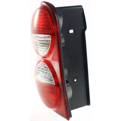 JEEPVEHICLE LIBERTY  TAIL LAMP UNIT LEFT (Driver Side) (RED/CLEAR)(W/O LAMP GUARD) OEM# 55157061AG 2005-2007 PL# CH2800158