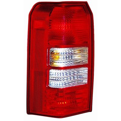 JEEP PATRIOT TAIL LAMP ASSEMBLY LEFT (Driver Side) (2 BULBS) OEM# 5160365AG 2008-2017 PL# CH2800181