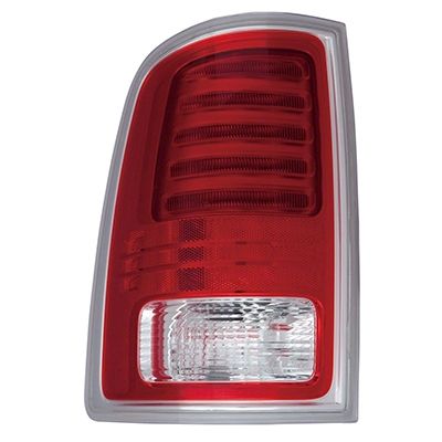 DODGE TRUCKS & VANS DODGE/PU (R2500/3500) _TAIL LAMP ASSEMBLY LEFT (Driver Side) (LED) W/CHR TRIM OEM# 68093079AC (P) 2013-2022 PL# CH2800203