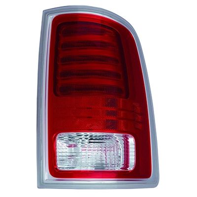 DODGE TRUCKS & VANS DODGE/PU  (R1500)( CLASSIC) TAIL LAMP ASSY RIGHT (Passenger Side) (LED) W/CHROME TRIM OEM# 68093078AC 2013-2022 PL# CH2801203