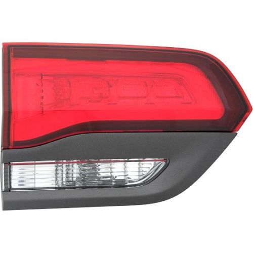 JEEPVEHICLE GRAND CHEROKEE / GRAND CHEROKEE WK BACK-UP LAMP ASSY RIGHT (Passenger Side) GRAY INSERT (BLACK HOUSING) OEM# 68368397AF 2018-2021 PL# CH2802120