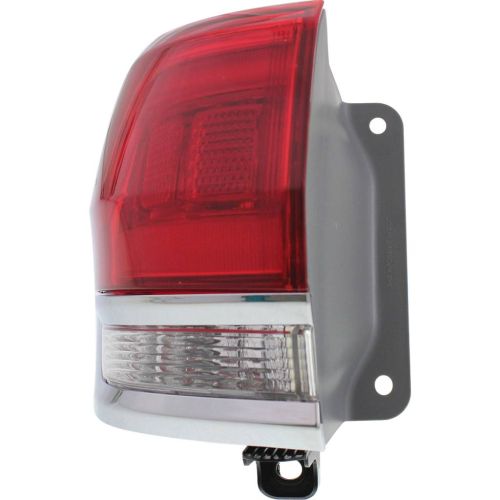 JEEP GRAND CHEROKEE TAIL LAMP ASSEMBLY LEFT (Driver Side) CHROME INSERT OEM# 68110017AF 2014-2021 PL# CH2804106