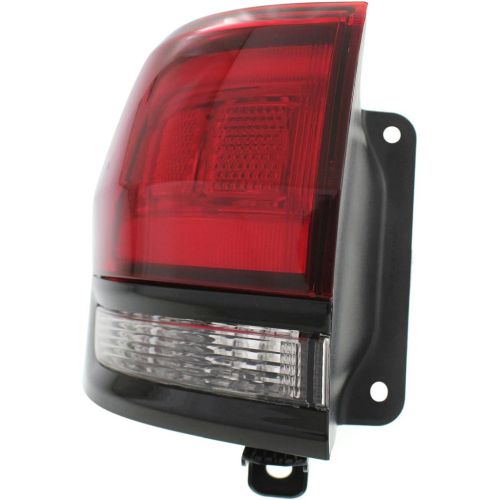 JEEPVEHICLE GRAND CHEROKEE  / GRAND CHEROKEE WK  TAIL LAMP ASSY LEFT (Driver Side) BUMPERLK INSERT (SRT/TRACKHAKWK)**CAPA** OEM# 68142943AH 2014-2021 PL# CH2804108C