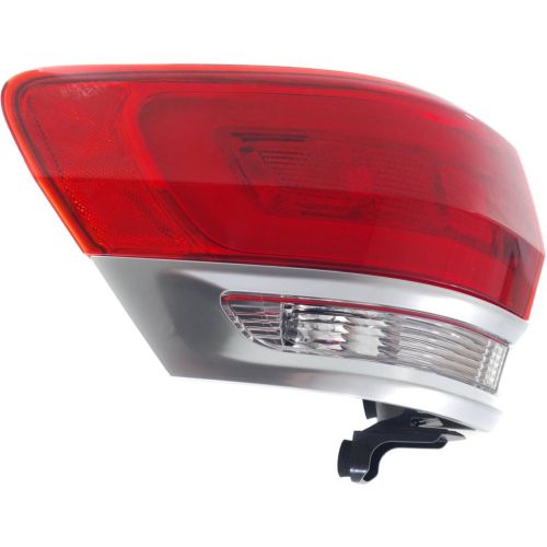 JEEPVEHICLE GRAND CHEROKEE  / GRAND CHEROKEE WK  TAIL LAMP ASSY LEFT (Driver Side) PLATINUM INSERT OEM# 68236135AE 2014-2021 PL# CH2804111