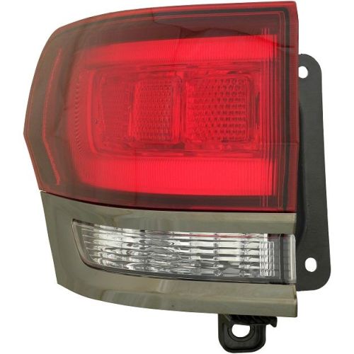 JEEPVEHICLE GRAND CHEROKEE  / GRAND CHEROKEE WK  TAIL LAMP ASSY LEFT (Driver Side) BUMPERRONZE INSERT (75th EDITION) OEM# 68289997AA 2015-2022 PL# CH2804118