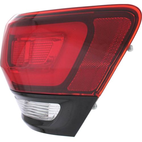 JEEPVEHICLE GRAND CHEROKEE  / GRAND CHEROKEE WK  TAIL LAMP ASSY RIGHT (Passenger Side) BLACK INSERT (SRT/TRACKHAWK) OEM# 68142942AH 2014-2021 PL# CH2805108