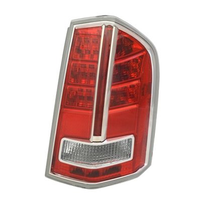CHRYSLER 300 TAIL LAMP ASSY LEFT (Driver Side) (W/CNTR CHROME TRIM)(FM 3-19-12)(CLEAR LENS) OEM# 68154607AC 2012-2014 PL# CH2818135