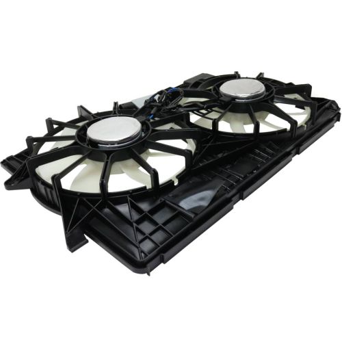 JEEP CHEROKEE RADIATOR & A/C FAN ASSEMBLY (DUAL FAN) (3.2L STD DUTY) W/MODULE) OEM# 68164091AH 2014-2018 PL# CH3115178