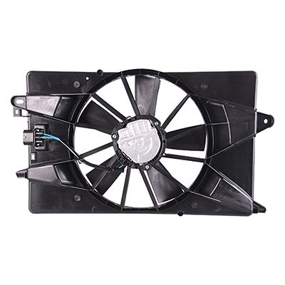 JEEPVEHICLE CHEROKEE  RADIATOR & A/C FAN ASSY (SINGLE FAN) 2.4L W/BRUSHLESS MOTOR OEM# 68197298AB 2014-2018 PL# CH3115180