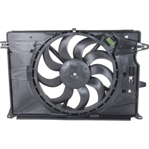 JEEP RENEGADE RADIATOR & A/C FAN ASSEMBLY (1.4L TURBO) OEM# 68248150AA 2015-2018 PL# CH3115181
