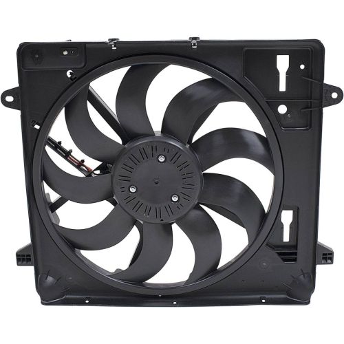 JEEP WRANGLER (JK) RADIATOR & A/C FAN ASSEMBLY 3.6L (SINGLE FAN) OEM# 68143894AB 2012-2018 PL# CH3115188