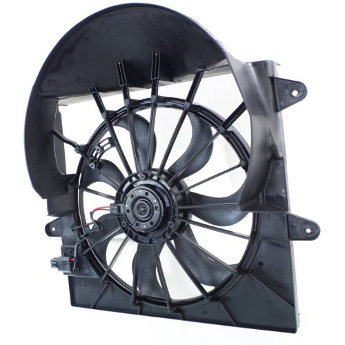 JEEP GRAND CHEROKEE RADIATOR FAN ASSEMBLY (3.7/4.7L) W/RESTSTOR OEM# 55037969AB 2009-2010 PL# CH3117105