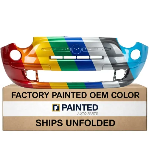 2012-2017 FIAT 500 2DOORS Front Bumper OEM# 1RZ45TZZAB PL# FI1000100