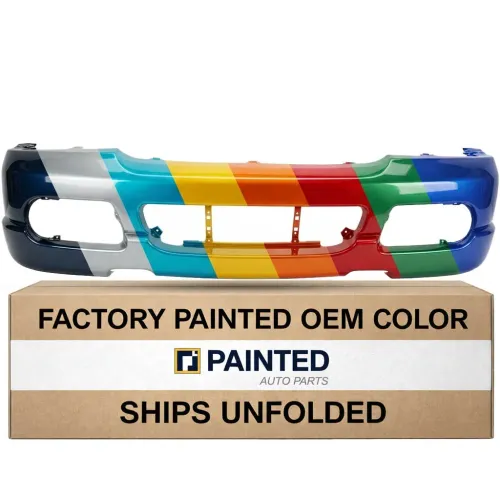 2002-2003 FORD EXPLORER Front Bumper Top-Upper Beige Lower-Textured OEM #2L2Z17D957PA PL# FO1000506