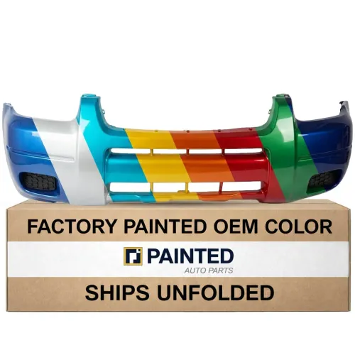 2001-2004 FORD ESCAPE Front Bumper Textured Dark Gray Without Fog Lamps OEM# YL8Z17D957EAB PL# FO1000510