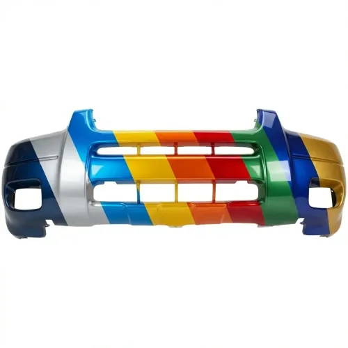 2001-2004 FORD ESCAPE Front Bumper XLT with Fog without Flare OEM# YL8Z17D957EAB PL# FO1000520