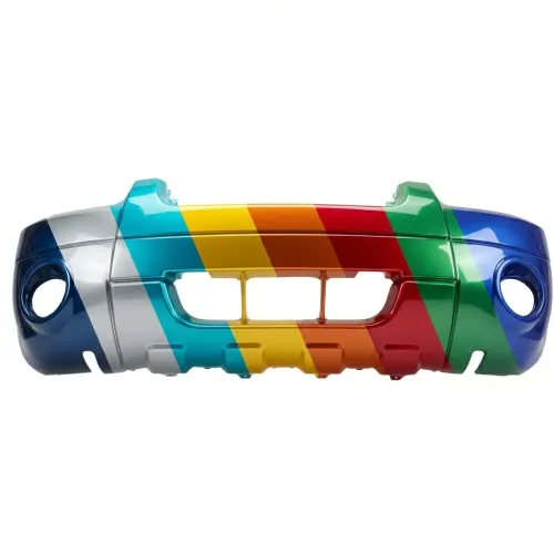 2005-2007 FORD ESCAPE HEV Front Bumper W Fog WO Molding Hole OEM 5L8Z17D957BAA PL# FO1000571