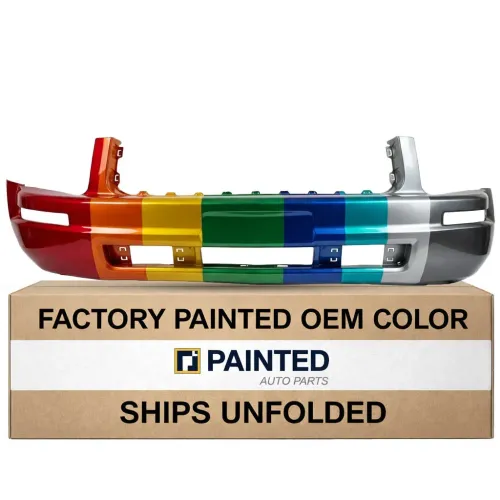 2005-2009 FORD MUSTANG Front Bumper Deluxe & Premium CAPA OEM# 5R3Z17D957AAA PL# FO1000574C