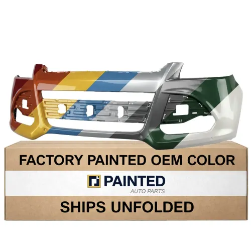 2013-2016 FORD ESCAPE Front Bumper Upper w/ Sensor OEM #CJ5Z17D957ACPTM PL# FO1000674