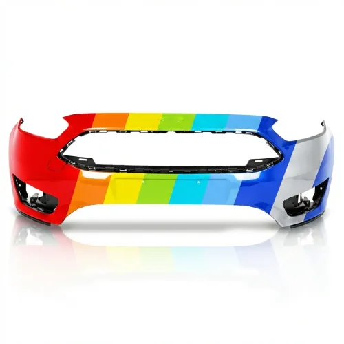 2015-2018 FORD FOCUS HATCHBACK ST RS Front Bumper CAPA OEM# F1EZ17757CAPTM PL# FO1000705C