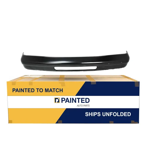 1992-2007 FORD VAN Front Bumper Black Without Valance Hole OEM# 4C2Z17757AAA PL# FO1002341