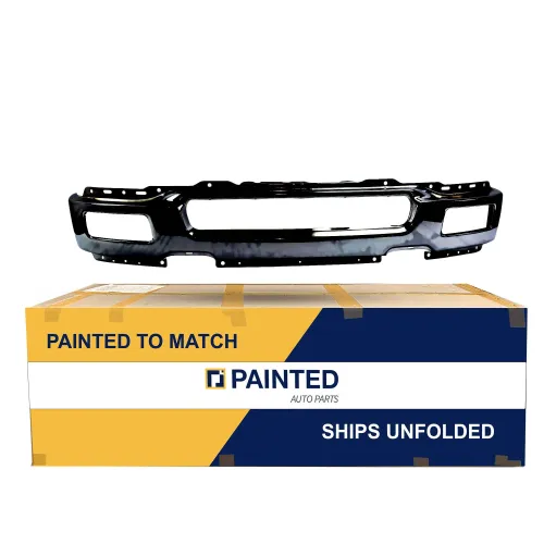 2004-2005 FORD F150 EXC HERITAGE Front Bumper Chrome With Fog Lights OEM 4L3Z17757BA PL# FO1002390