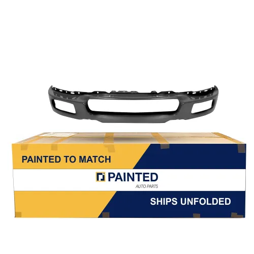 2017-2019 FORD F250/350/450 Super Duty Front Bumper Chrome With Fog Lights Without Flares OEM# HC3Z17757E PL# FO1002432