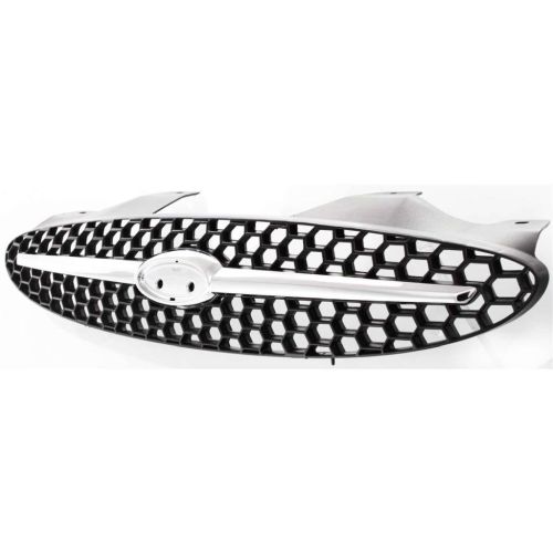 FORD TAURUS GRILLE ASSEMBLY CHR/BLK OEM# YF1Z8200AA 2000-2003 PL# FO1200373