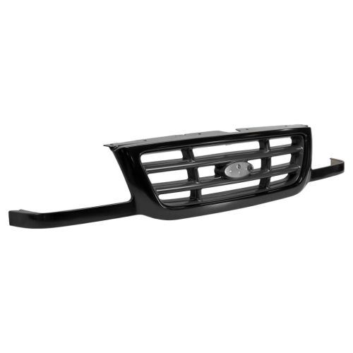 FORD TRUCKS & VANS RANGER GRILLE BLACK/ARG ( 2 horizontal & 2 vetical bars) OEM# 3L5Z8200AA 2001-2003 PL# FO1200393