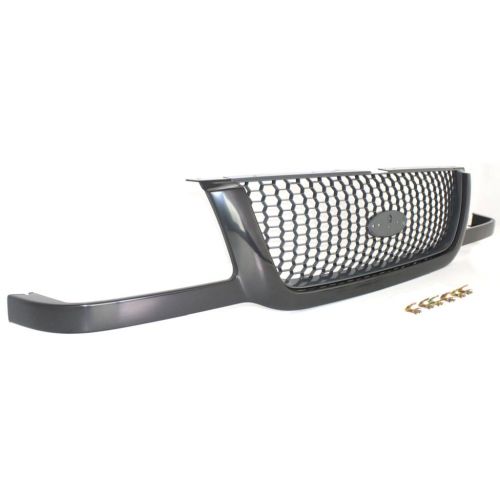 FORD TRUCKS & VANS RANGER GRILLE PTD/BLACK (HONEYCOMB DESIGN) OEM# 3L5Z8200BA 2001-2003 PL# FO1200395