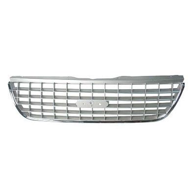 FORD TRUCKS & VANS EXPLORER  GRILLE CHROME/NICKEL (EDDIE BAUER/LIMITED) OEM# 1L2Z8200AAA 2002 PL# FO1200408