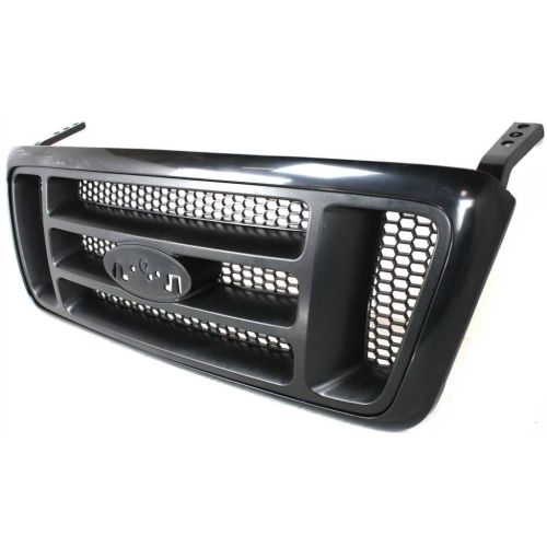 FORD TRUCKS & VANS FORD/PU (F150 EXC HERITAGE) GRILLE PTD FRAME/ BLACK BAR/BLACK HONEYCOMB (FX4/STX MDL) OEM# 4L3Z8200BAPTM 2004-2008 PL# FO1200414