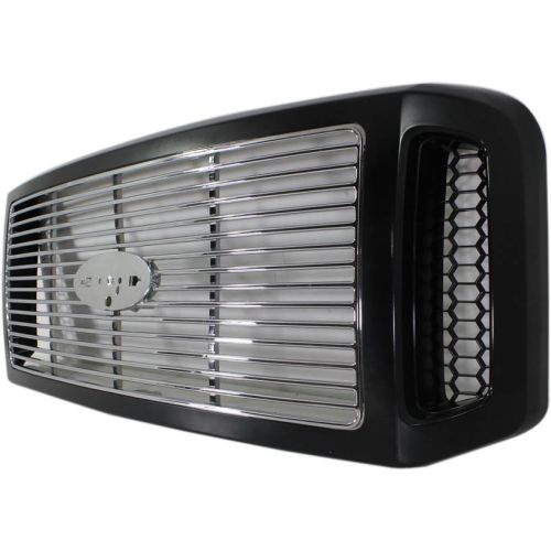 FORD TRUCKS & VANS FORD/PU  (F250/350/450/550) Super Duty GRILLE BLACK (HARLEY DAVIDSON)(W/BILLET DESIGN) OEM# 6C3Z8200DH 2005-2007 PL# FO1200458