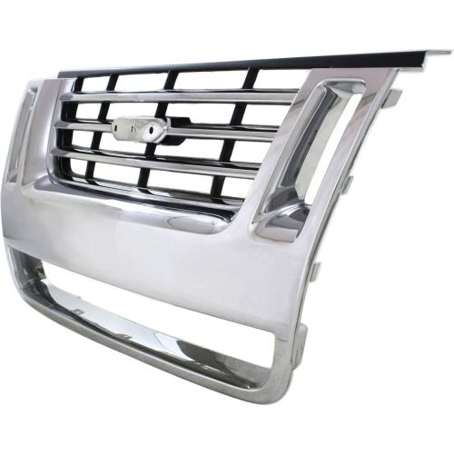 FORD TRUCKS & VANS EXPLORER  GRILLE CHROME (Eddie Bauer)**CAPA** OEM# 8L2Z8200CA 2006-2010 PL# FO1200477C