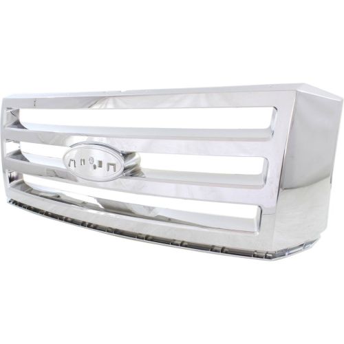 FORD TRUCKS & VANS EXPEDITION  GRILLE ALL CHROME ( XLT/Eddie Bauer/King Ranch) OEM# 7L1Z8200BA 2007-2014 PL# FO1200494