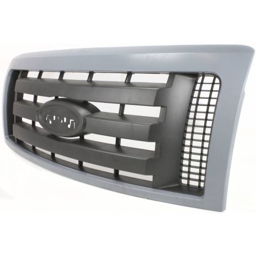 FORD TRUCKS & VANS FORD/PU  (F150)(EXC SVT RAPTOR) GRILLE PTD FRAME/TEXT BLACK (3 BAR) (STX MDL)**CAPA** OEM# 9L3Z8200BPTM 2009-2014 PL# FO1200512C