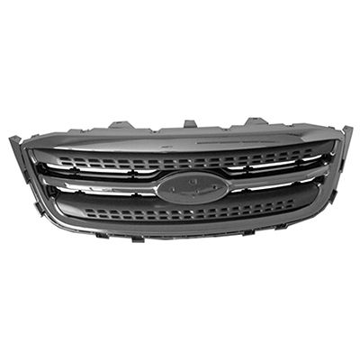 FORD TAURUS  (EXC SHO) GRILLE CHROME OEM# AG1Z8200AC 2010-2012 PL# FO1200525