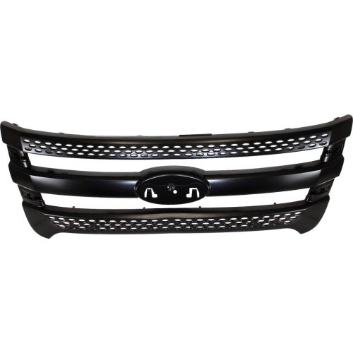 FORD TRUCKS & VANS EXPLORER GRILLE PTD BLACK**CAPA** OEM# BB5Z8200CA 2011-2015 PL# FO1200533C
