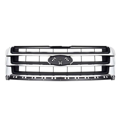 FORD TRUCKS & VANS EXPEDITION GRILLE CHROME/BLACK OEM# FL1Z8200BA 2015-2017 PL# FO1200690